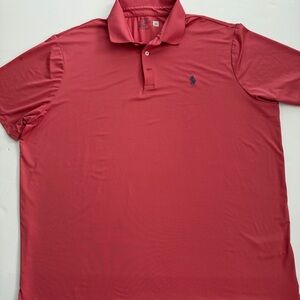 Polo by Ralph Lauren Men's Classic Red Polo Shirt